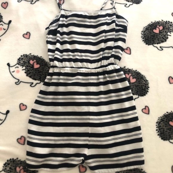 H&M Sleeveless Striped Romper - Picture 3 of 4